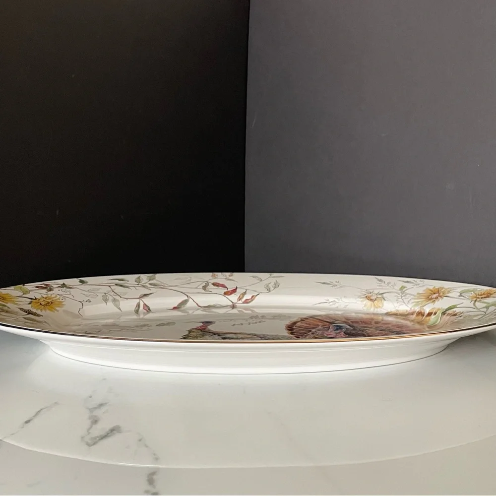 Bedford Harvest Turkey Serving Platter by Pottery Barn